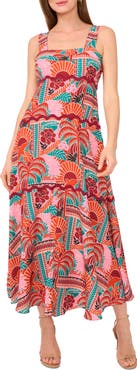 Vince Camuto Tiered Maxi Sundress