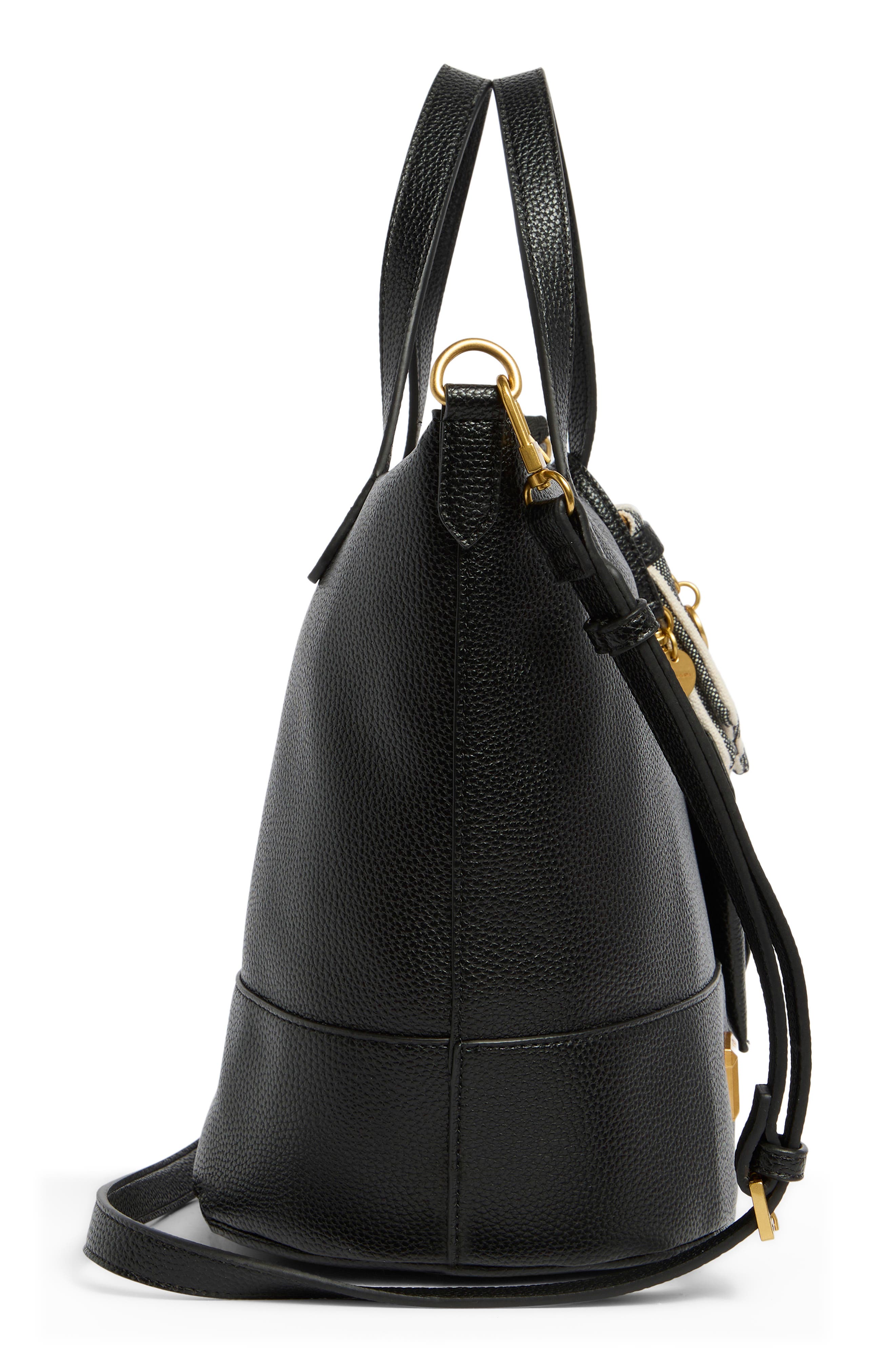 T Tahari Wrigley Shoulder Bag, Alternate, color, Black
