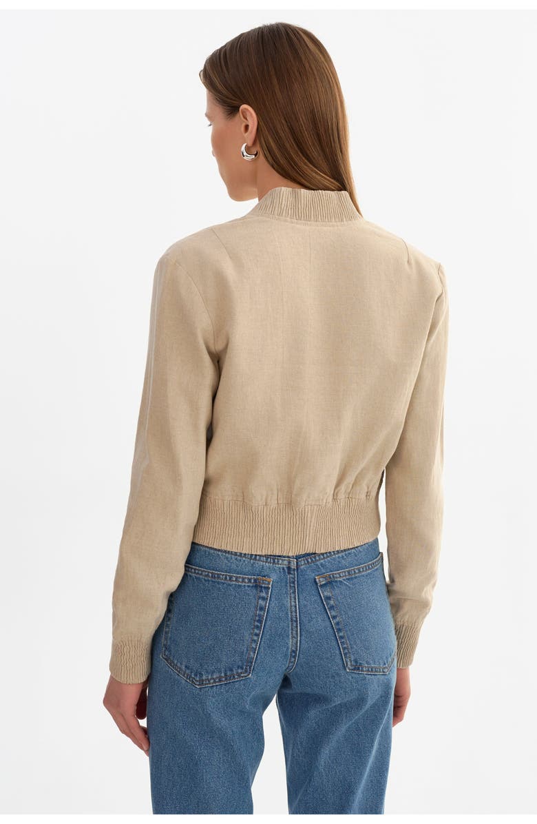 LAMARQUE Greer | Bomber Jacket, Alternate, color, Beige