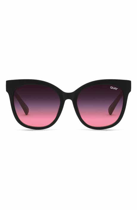 QUAY It's My Way 53mm Gradient Cat Eye Sunglasses