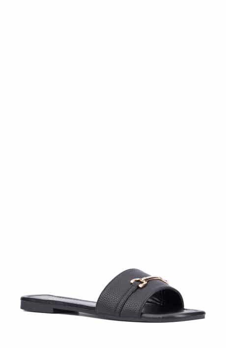 NEW YORK AND COMPANY Naia Slide Sandal