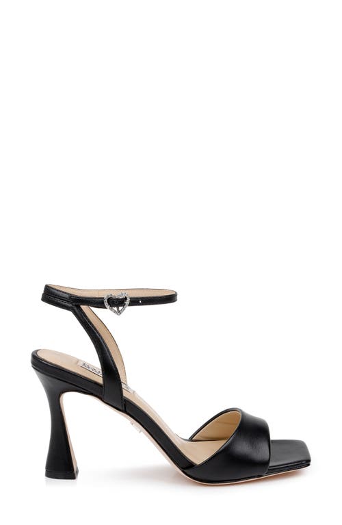Shop Badgley Mischka Collection Cady Ankle Strap Sandal In Black