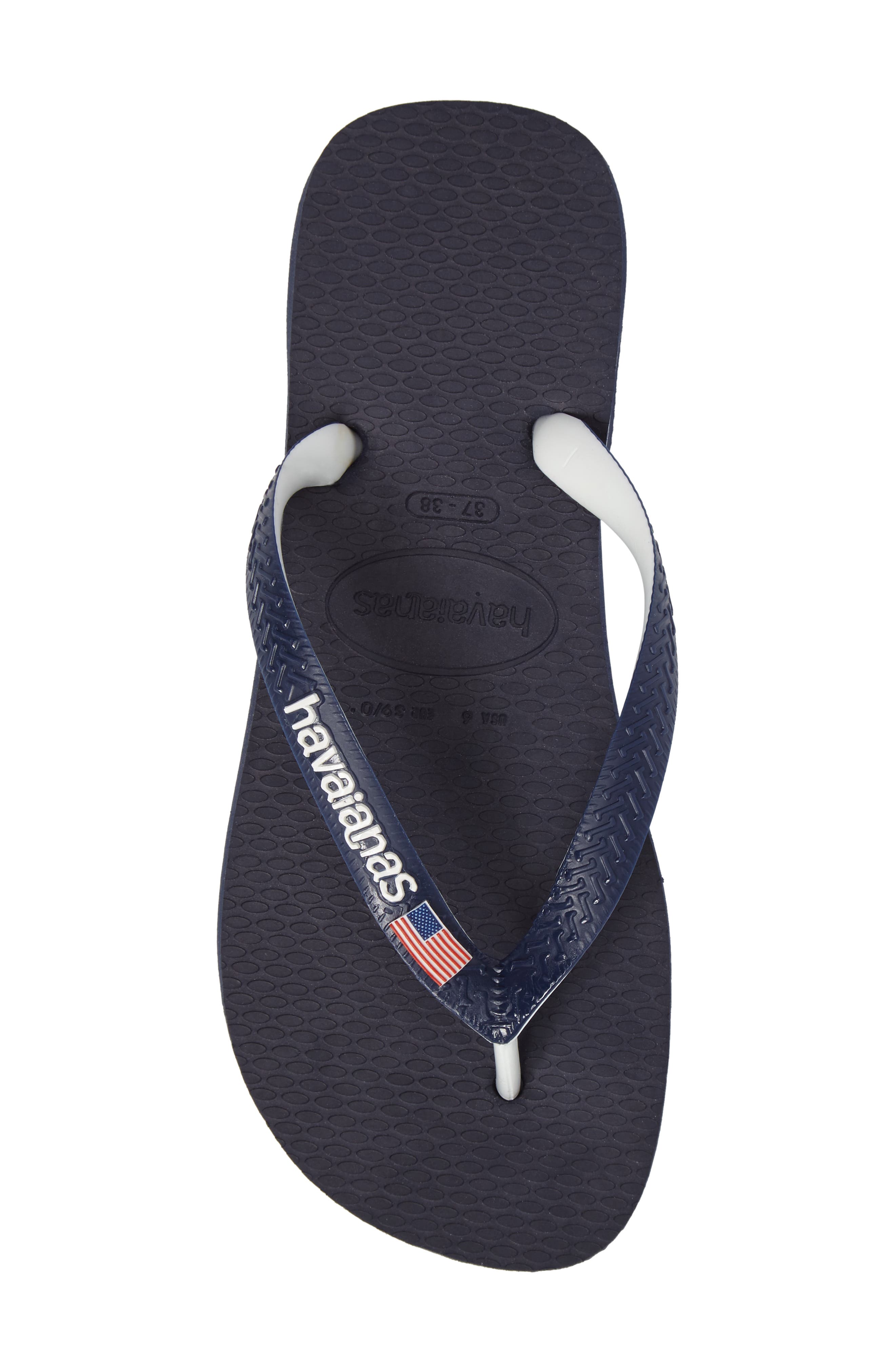 Havaianas Top Mix USA Flag Flip Flop, Alternate, color, 