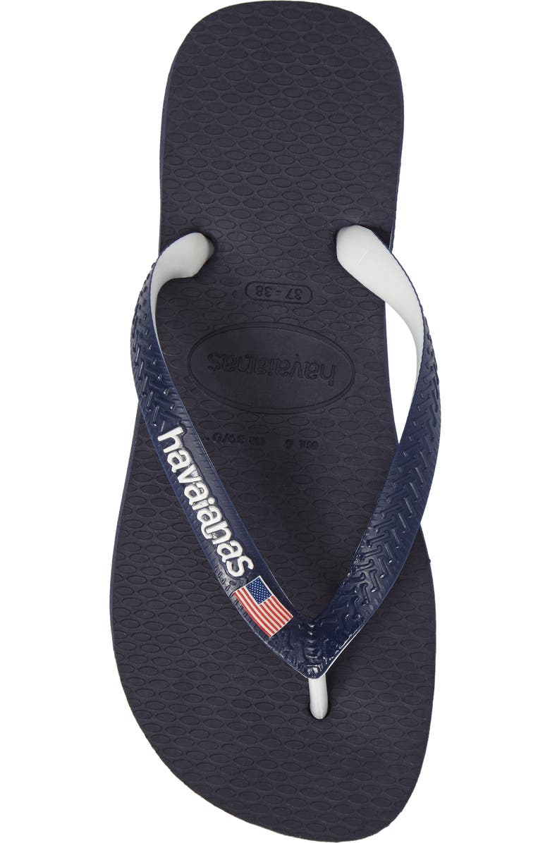 Havaianas Top Mix USA Flag Flip Flop, Alternate, color,
