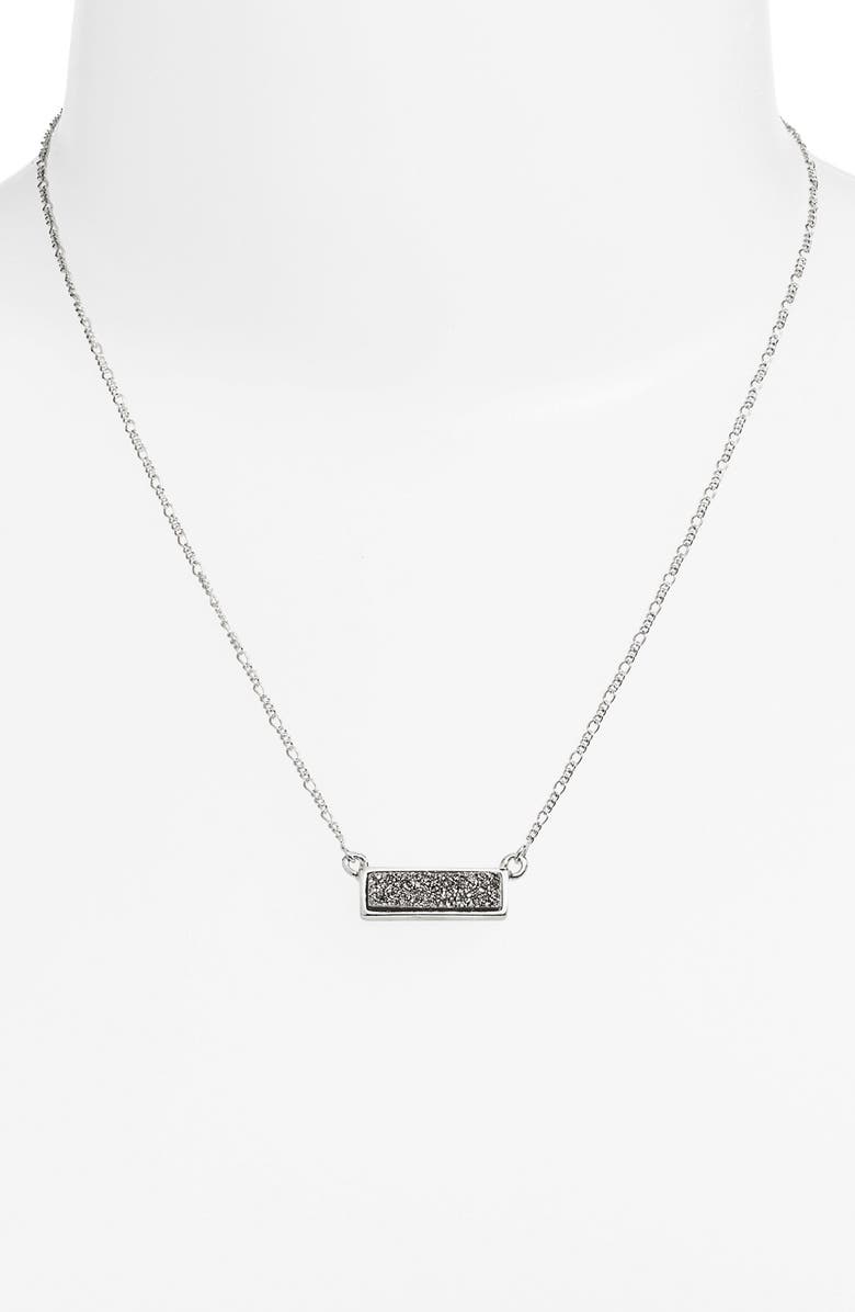 Marcia Moran Drusy Pendant Necklace, Alternate, color,