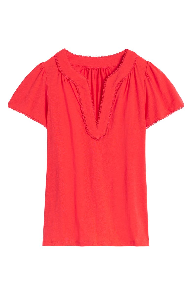 Boden Lace Trim Top, Alternate, color, 