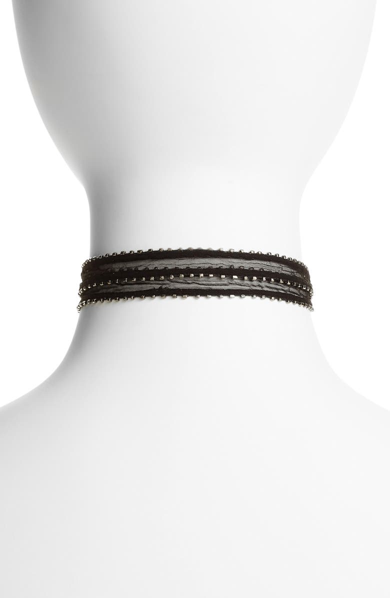 Chan Luu Chiffon Tie Necklace, Alternate, color,