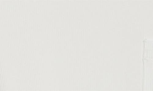 Shop Ramy Brook Sylvie Mixed Media Cotton Blend Dress In Ivory