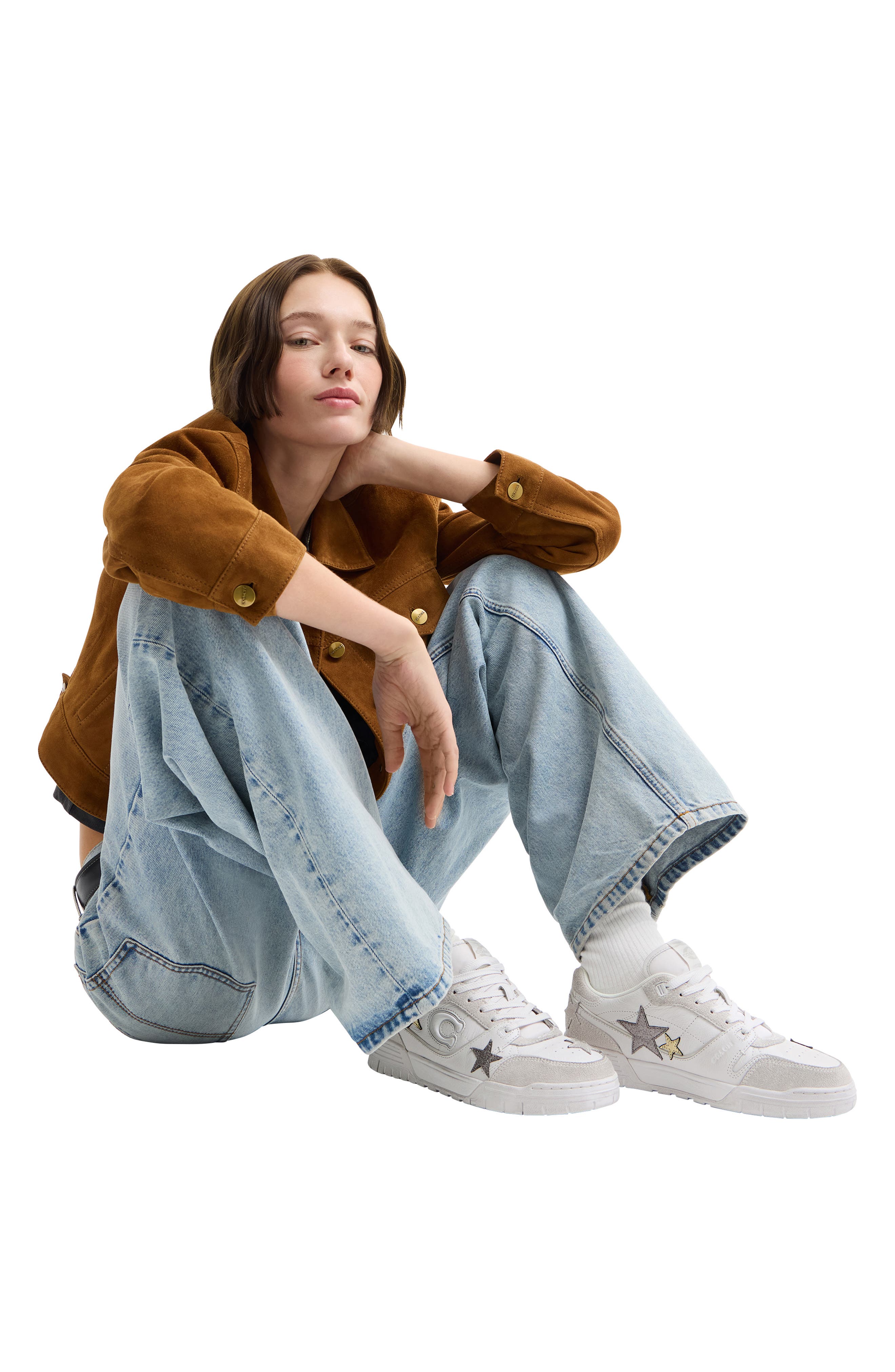 COACH Soho Sneaker, Alternate, color, Optic White Multi