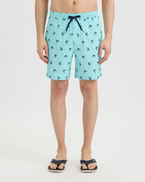 Sandbar Sunday Allover Printed Shorts