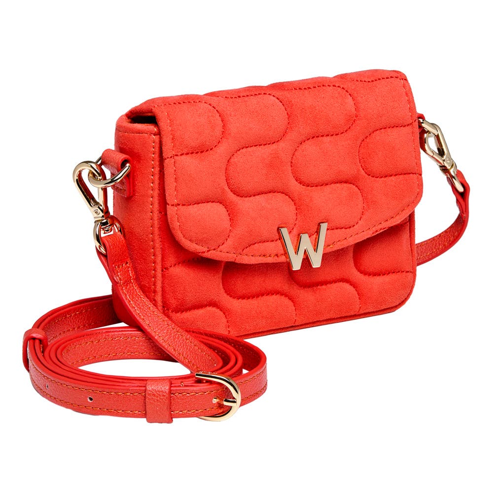 Mimi Swirl Mini Bag, Alternate, color, Radiant Red