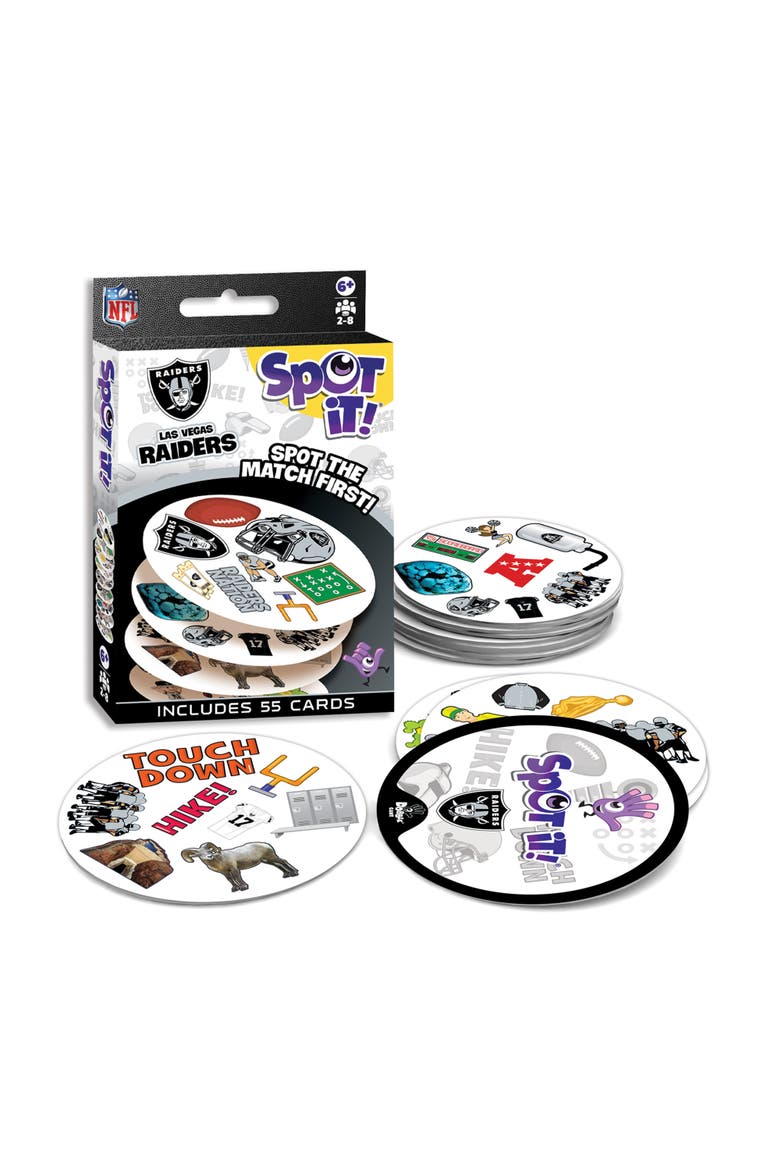 Las Vegas Raiders Spot It! Card Game, Alternate, color, Multicolor