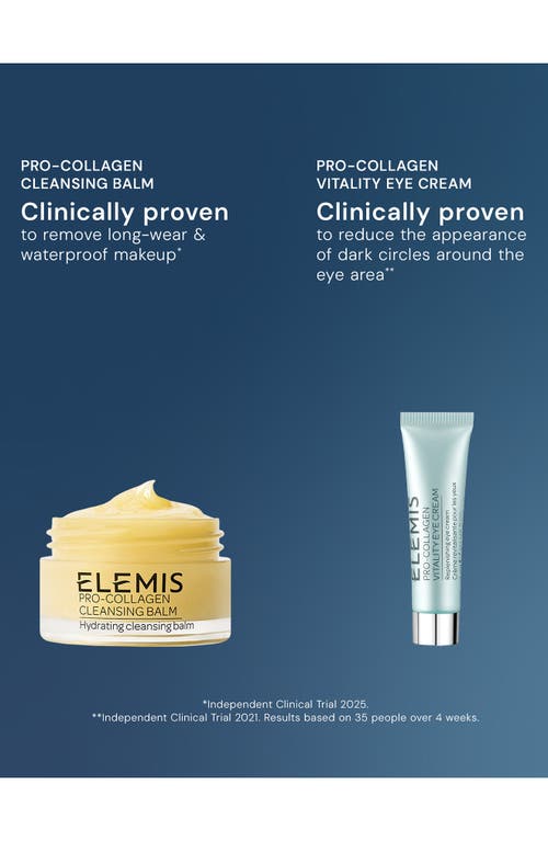 Elemis Away For The Holidays Travel Skin Care Favorites Set $188 Value In Transparent