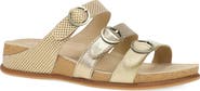 Dansko Campbell Platform Wedge Slide Sandal