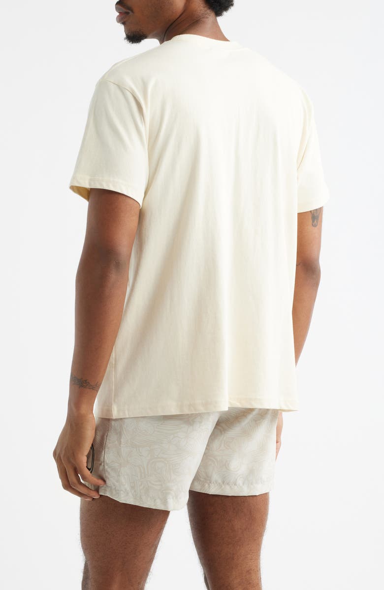 OVERTIME Bloom Cotton Graphic T-Shirt, Alternate, color, Cream