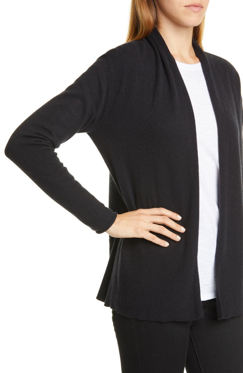 Nordstrom Signature Open Cashmere Cardigan, Alternate, color, 