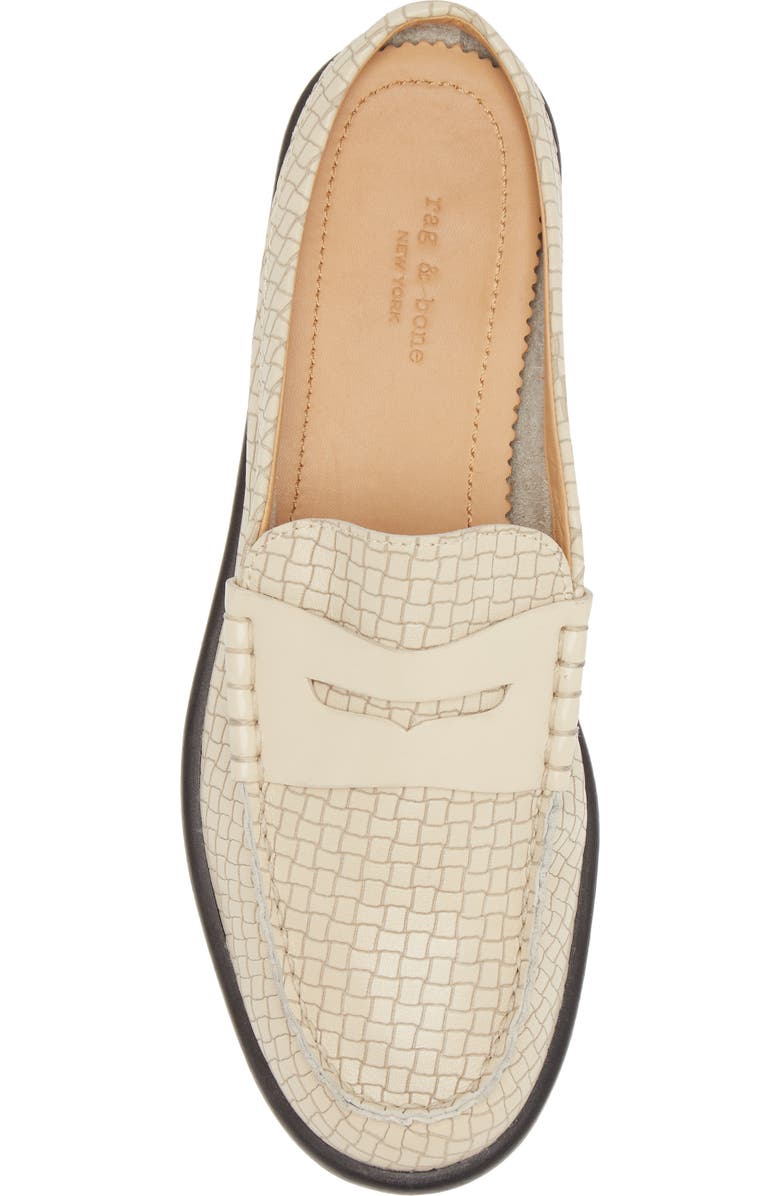 rag & bone Carter Penny Loafer Mule, Alternate, color,
