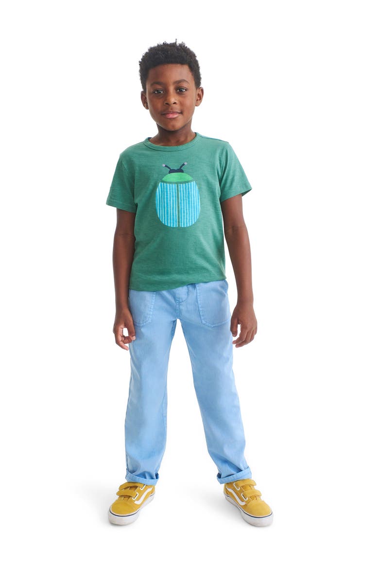 Kids Garment Dyed Stretch Chino Pocket Pant, Alternate, color, Garment Dye Vintage Blue