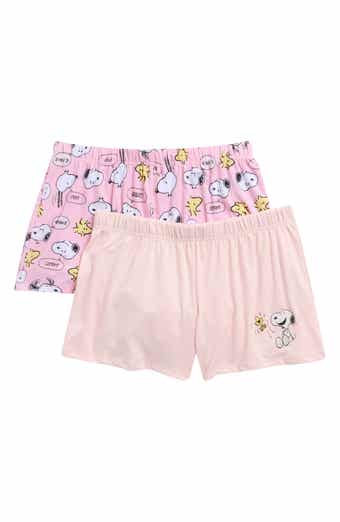 PEANUTS ® 2-Pack Assorted Pajama Shorts