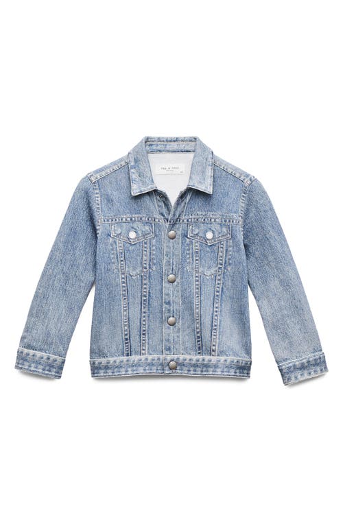 Rag & Bone Kids' Mini Miramar Trucker Jacket In Blue