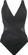 Miraclesuit® Illusionist Crossover One-Piece Swimsuit