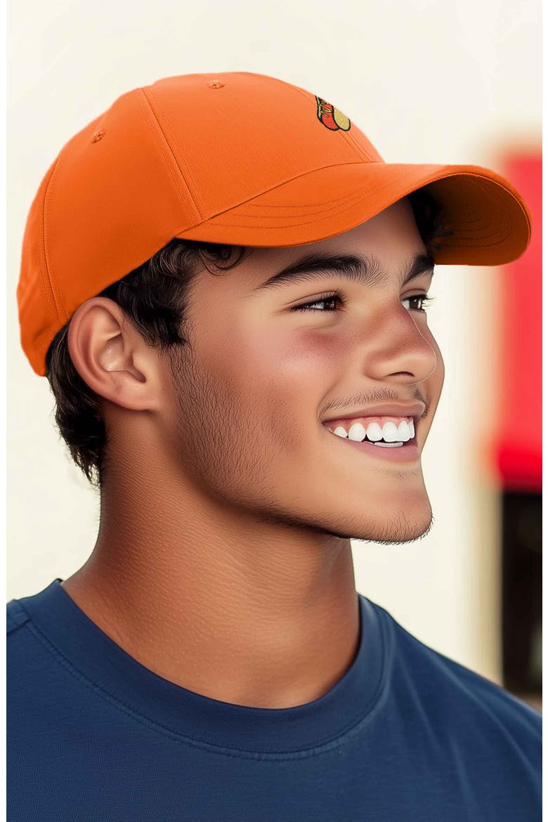 Dog Days Embroidered Casual Cap, Alternate, color, Orange