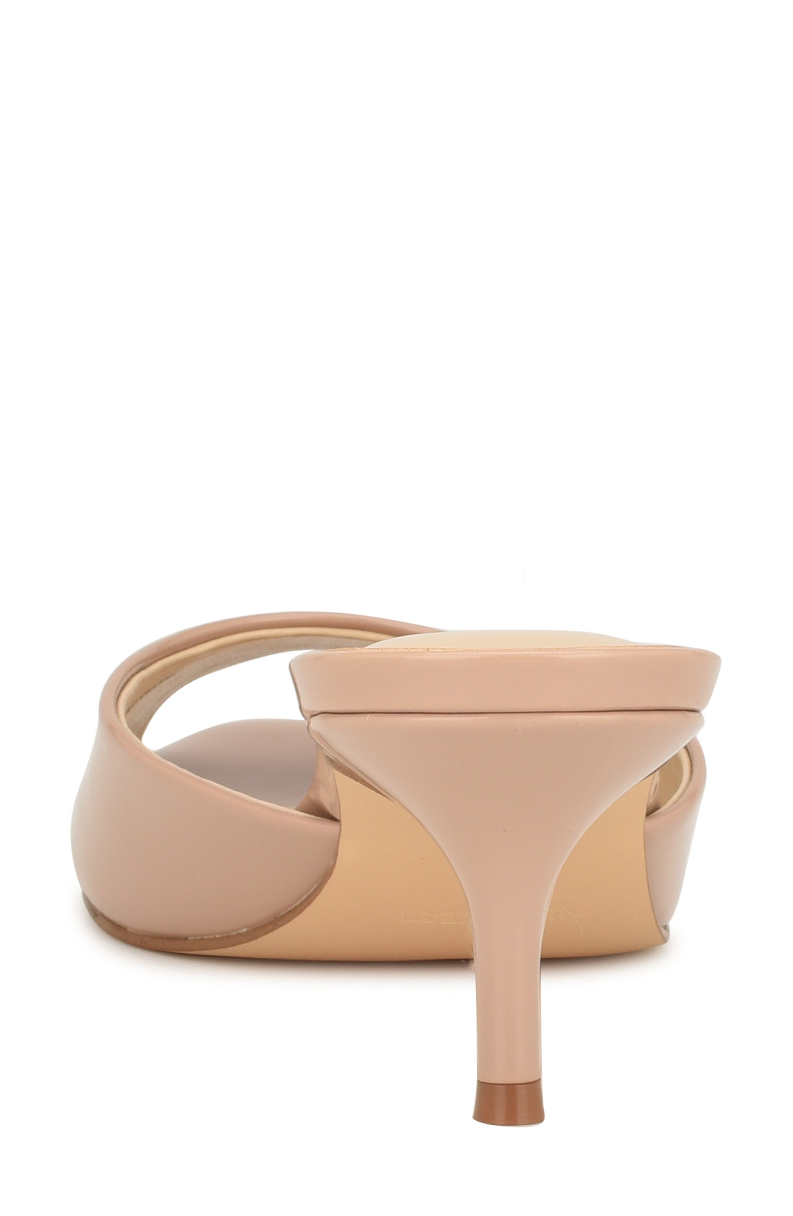 Luvlie Kitten Heel Slide Sandal, Alternate, color, LIGHT NATURAL