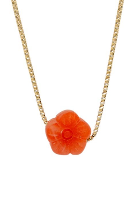 Kyoto Flower pendant necklace