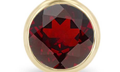 Zoë Chicco Bezel Set Garnet Charm