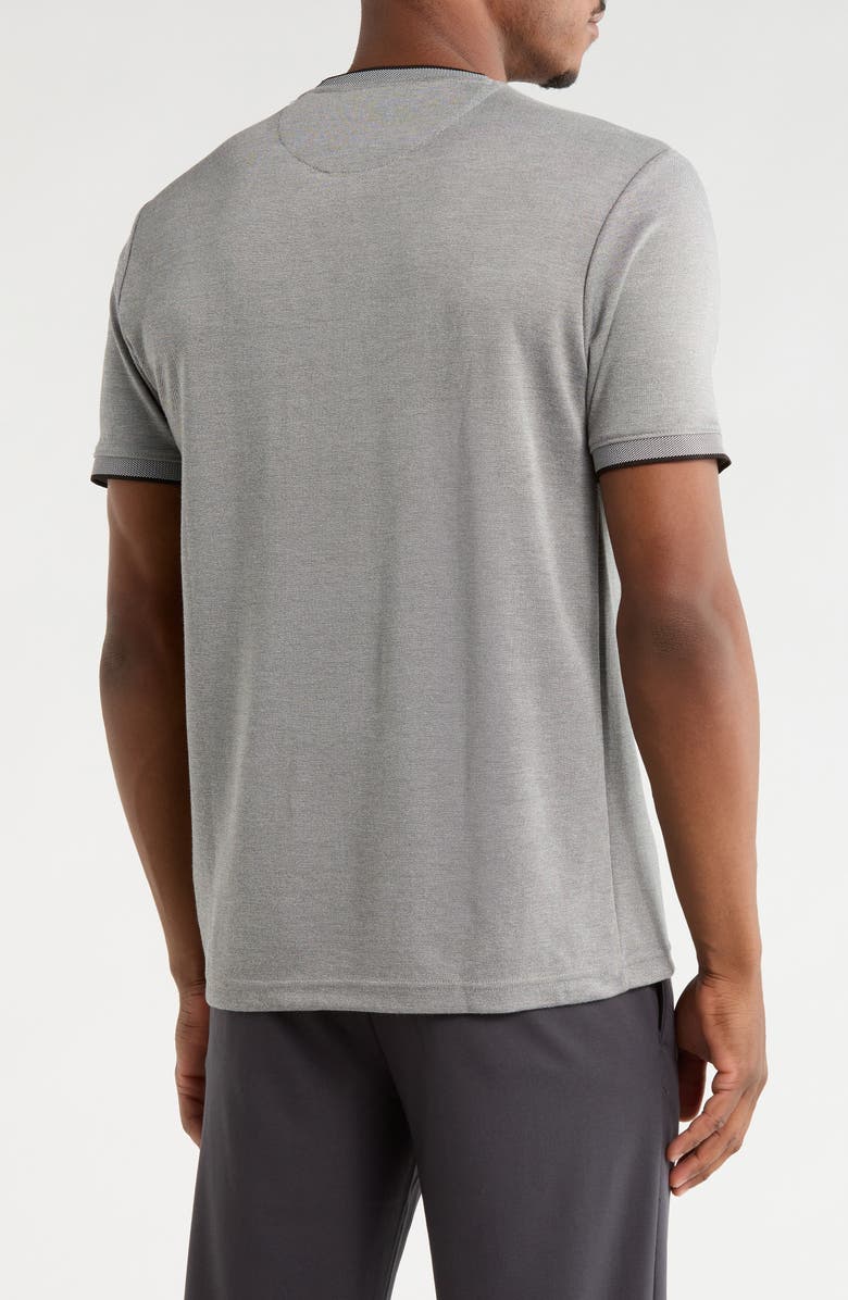DENIM AND FLOWER Tipped Pocket T-Shirt, Alternate, color, Grey