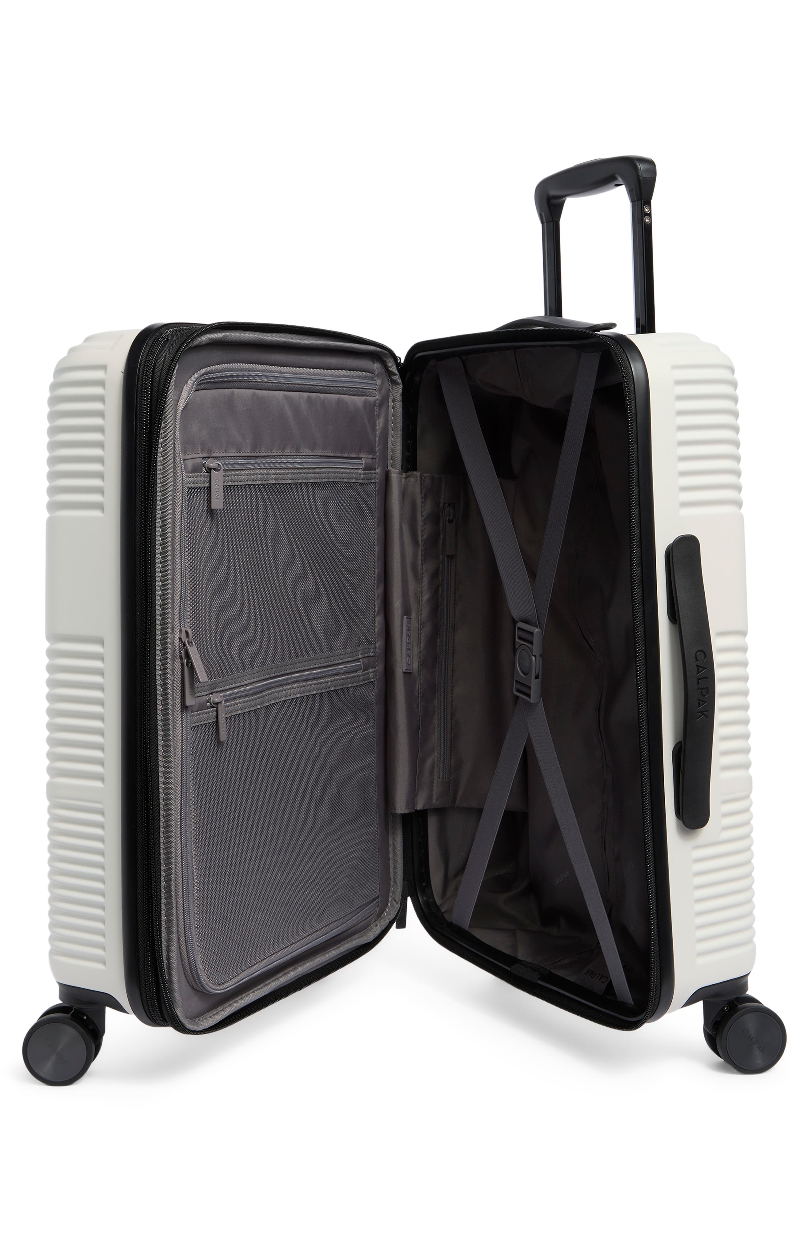 CALPAK Ravia 22-Inch Carry-On Hardside Spinner Luggage, Alternate, color, Ivory