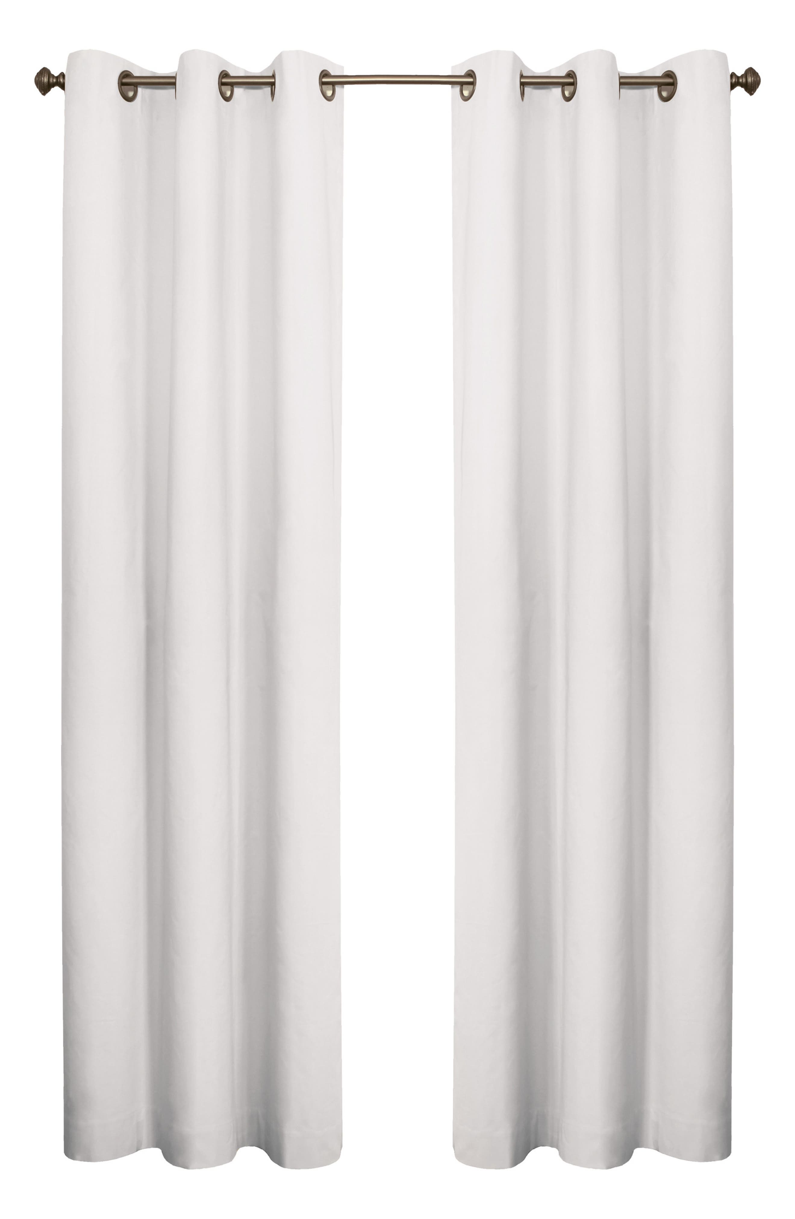Outdoor Decor by Commonwealth Set of 2 Cotton Curtain Panels