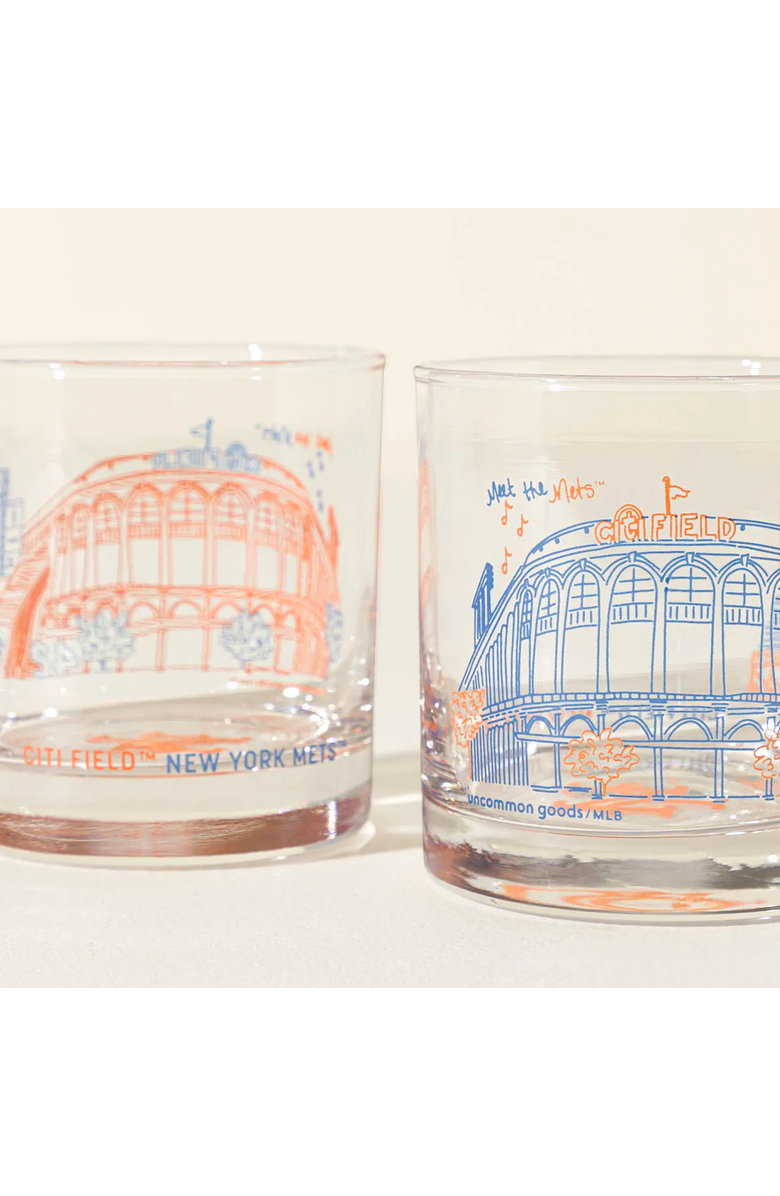 Uncommon Goods MLB Stadiumscape Rocks Glasses - Set of 2, Alternate, color, Boston Red Sox