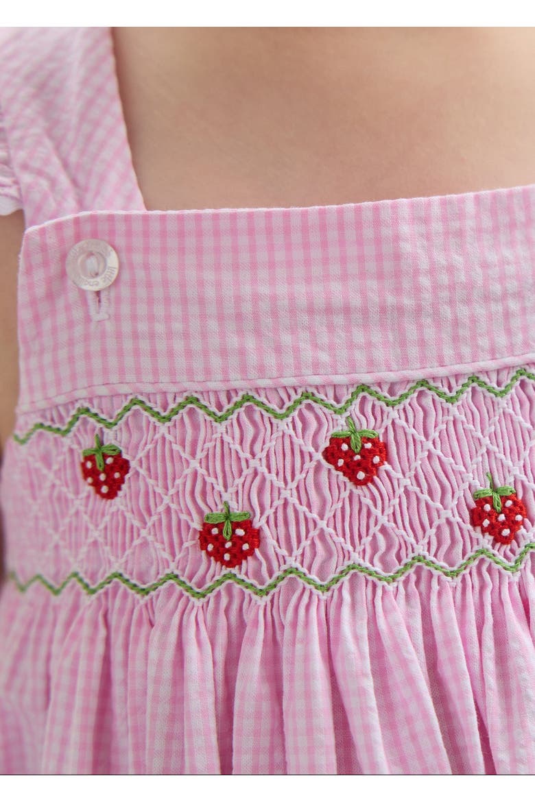 Kids' Smocked Lizzy D Dress, Alternate, color, Strawberries