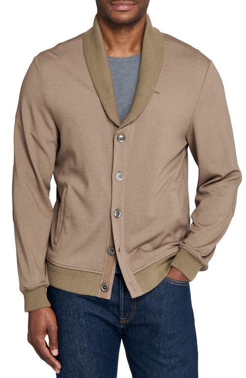 Wrk W.r.k Moritz Cardigan In Brown