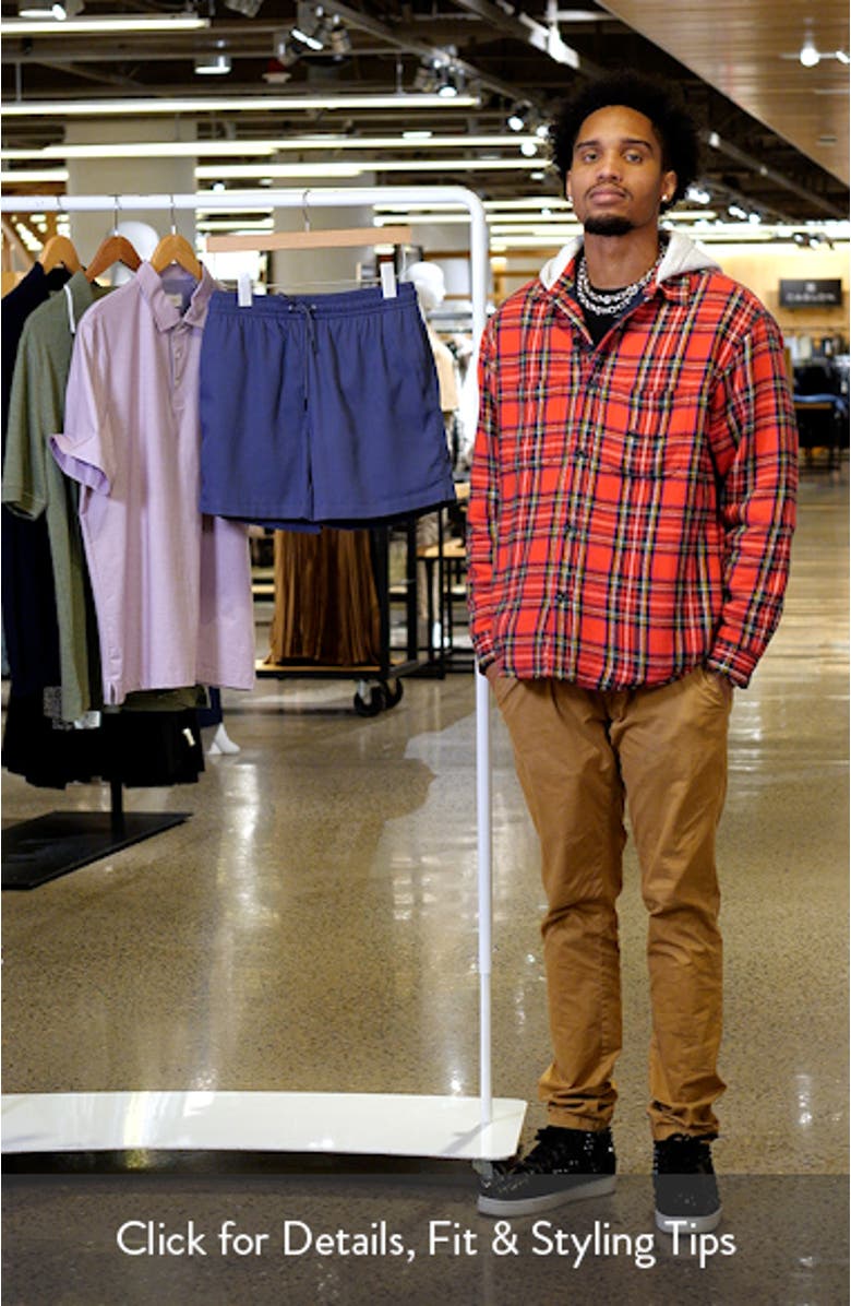 The Sketches 5.5-Inch Ribbed Swim Trunks, sales video thumbnail