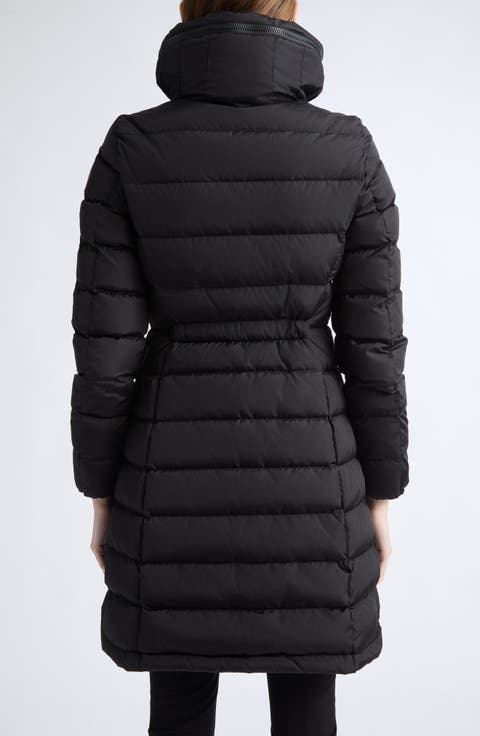 Flammette Long Down Puffer Coat