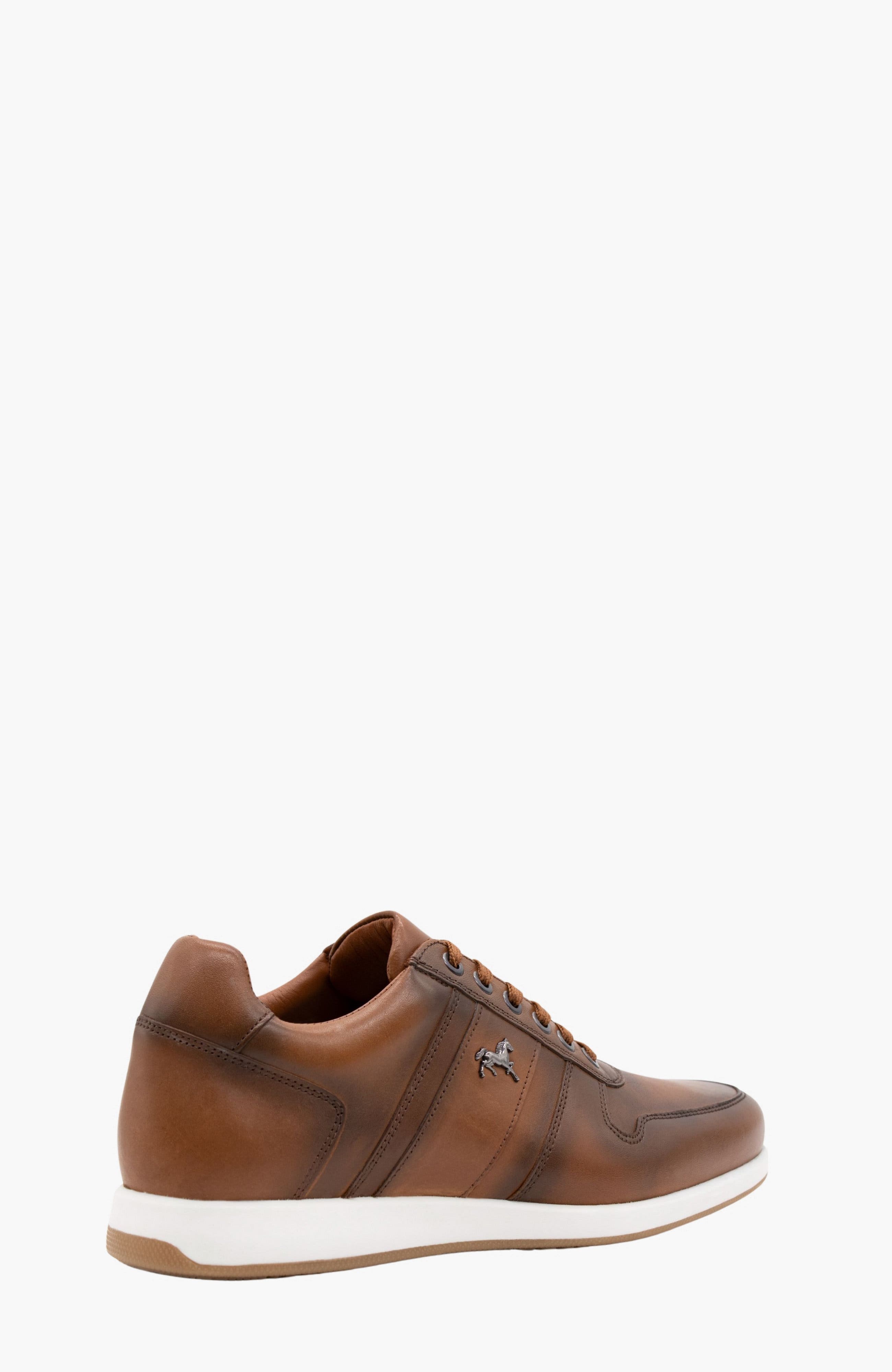El Estribo Leather Sneakers 107, Alternate, color, Camel Brown