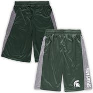 PROFILE Men's Green Michigan State Spartans Big & Tall Textured Shorts