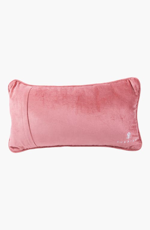 Furbish Too Much Needlepoint Pillow In Pink