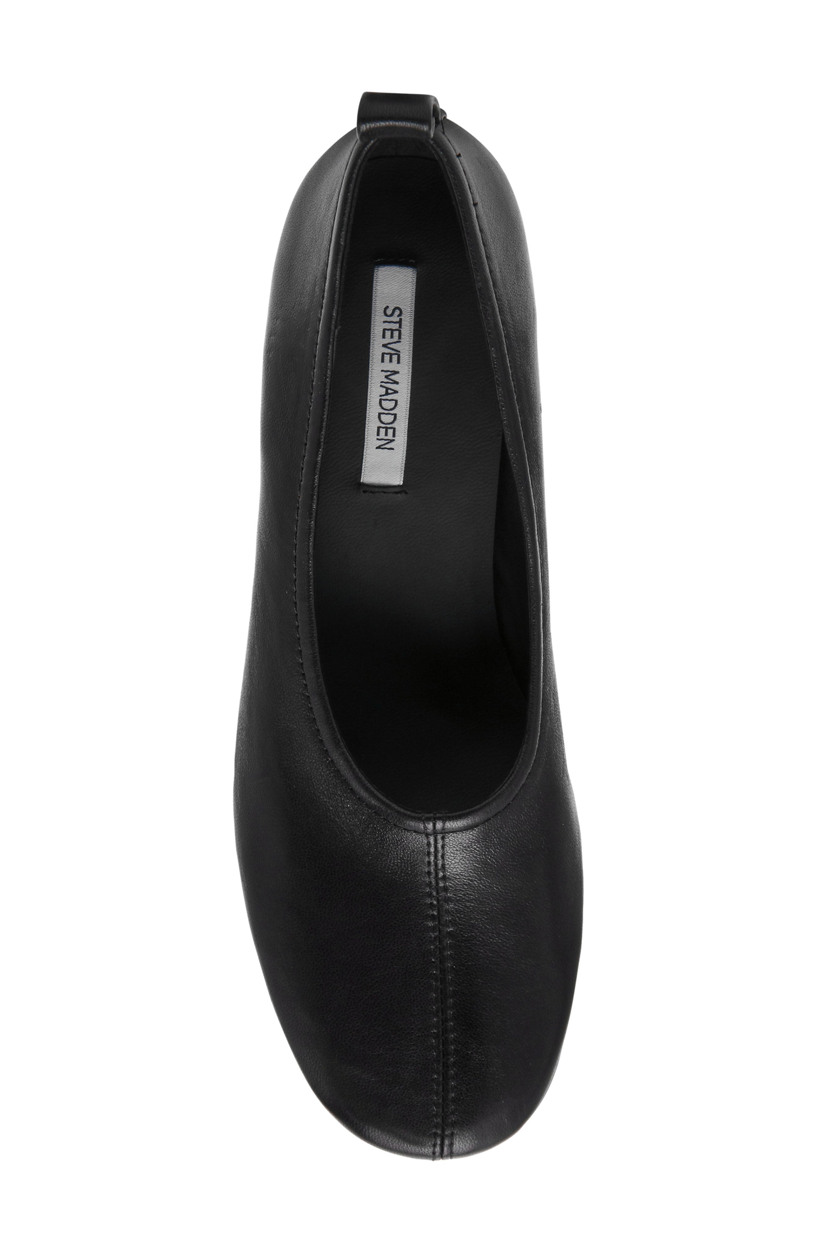 Monnet Leather Pump, Alternate, color, BLACK LEATHER