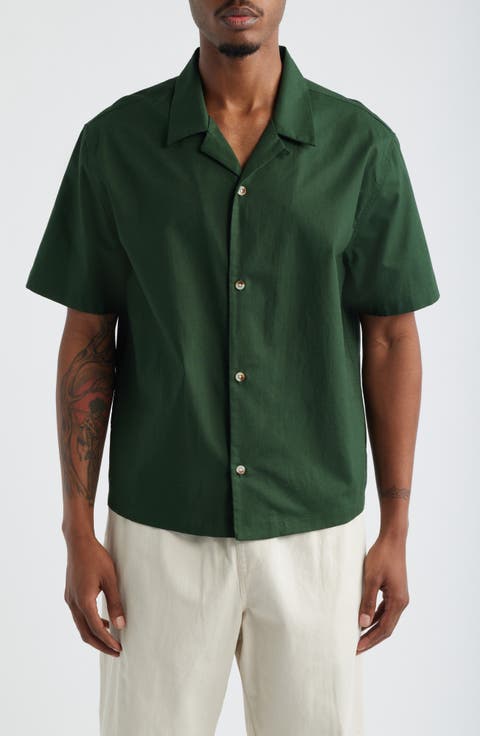 Elai Cotton & Linen Camp Shirt