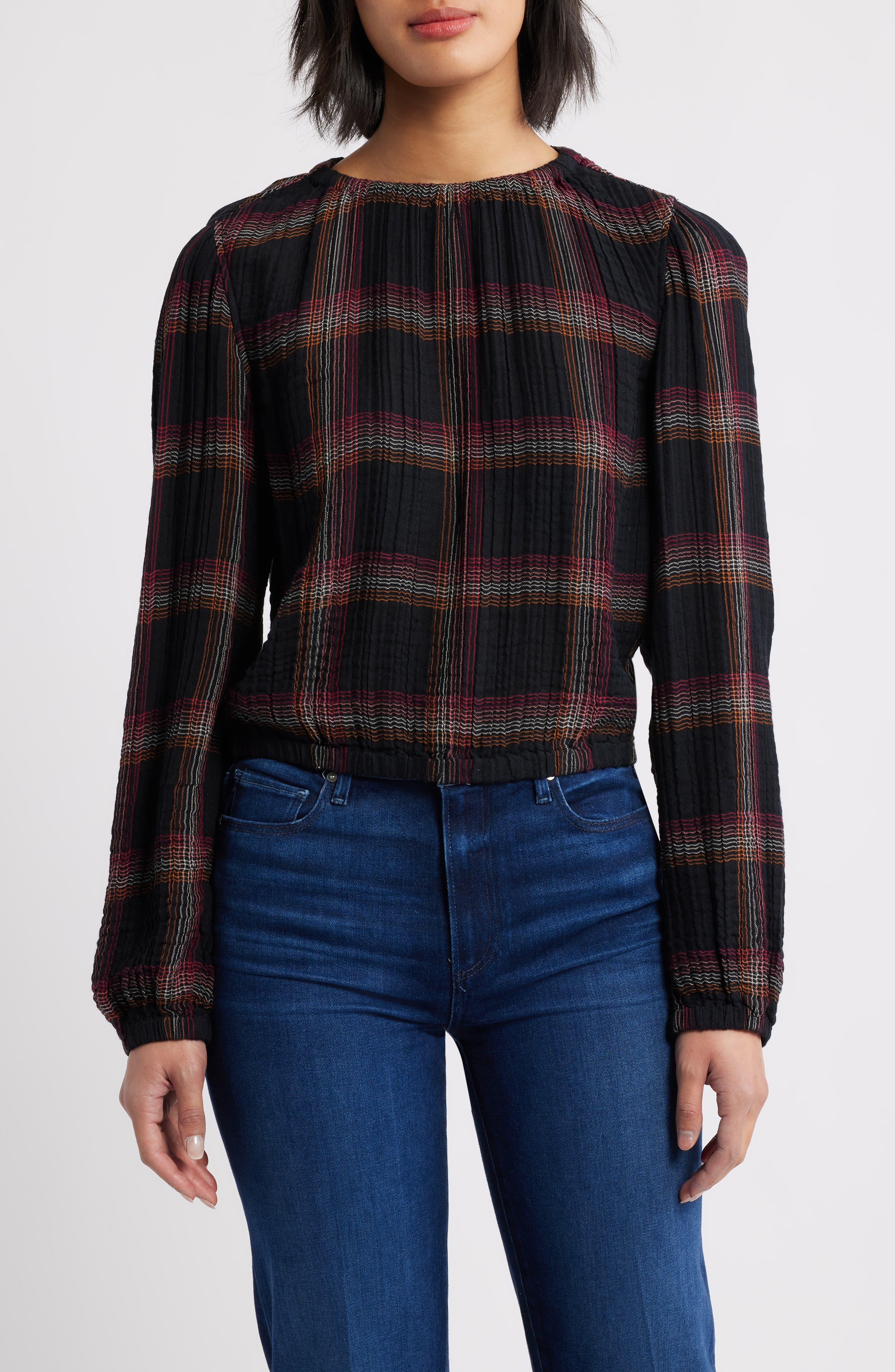 Elastic Shirred Top