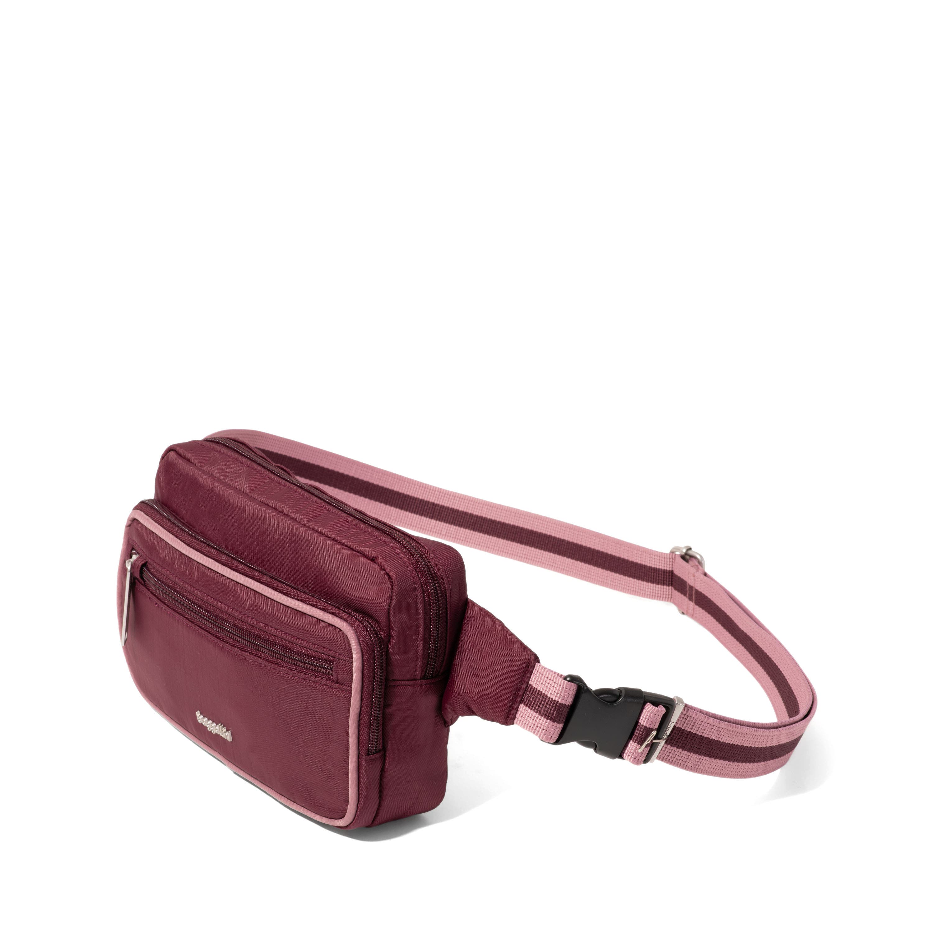 Securtex Classic Anti-Theft Belt Bag Sling, Alternate, color, Jam/Dusty Mauve