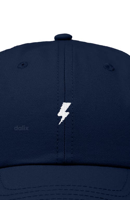 Dalix Lil Bolt Dad Cap In Blue