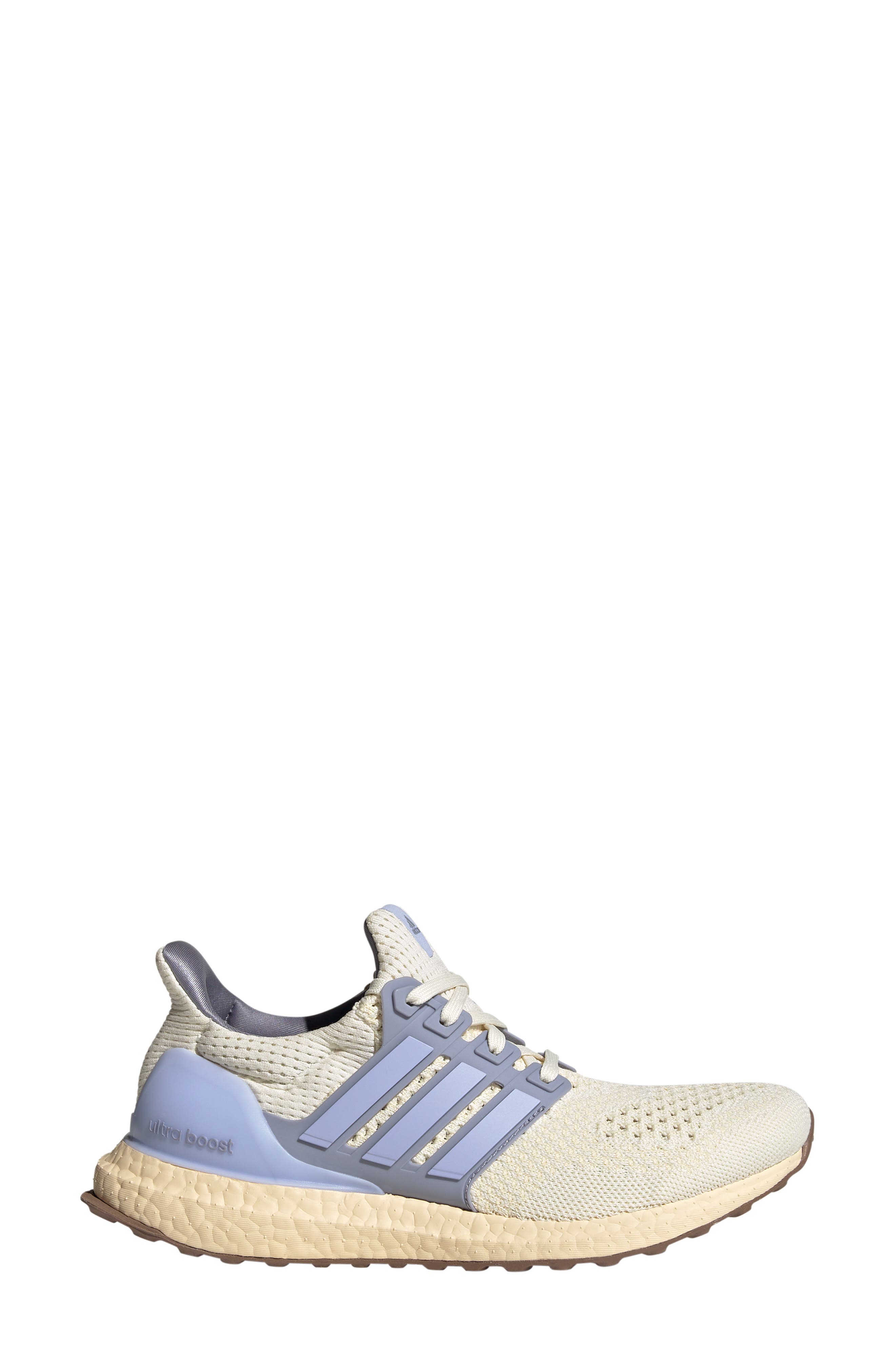 adidas Ultraboost 1.0 Running Sneaker, Alternate, color, White/ Violet/ Silver Violet