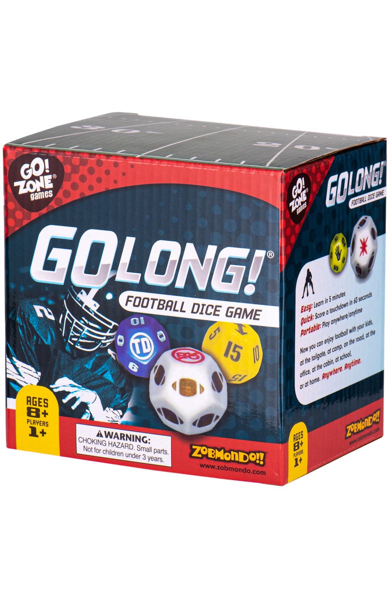 Zobmondo!! Football Dice Game, Main, color, Multicolored