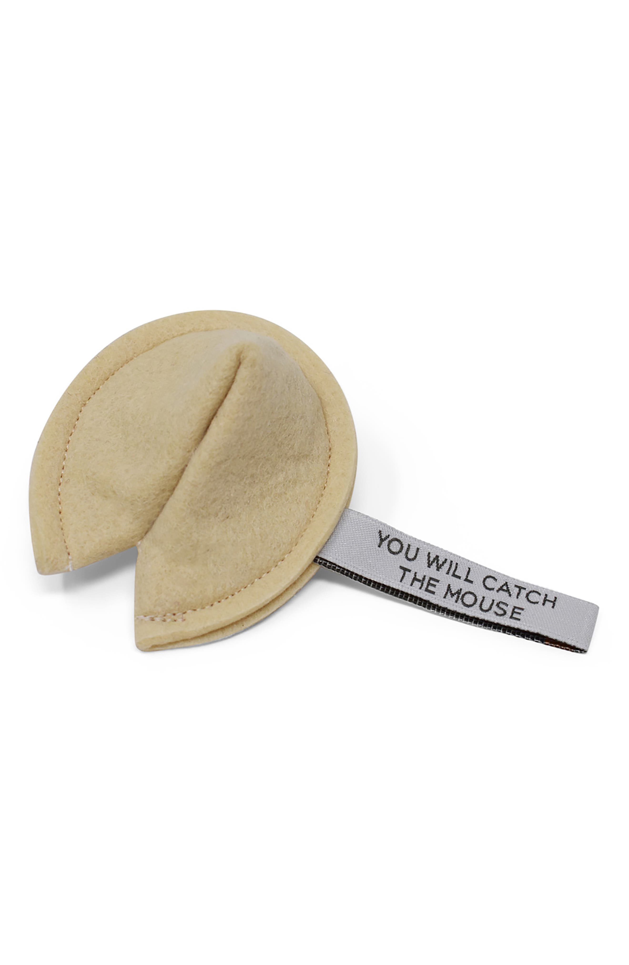 MODERNBEAST Kitty Fortune Cookie Catnip Toy in You Will Catch The Mouse 