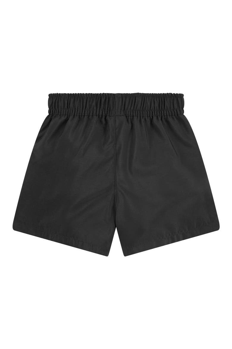 Kids' Woven Athletic Shorts, Alternate, color, BLACK