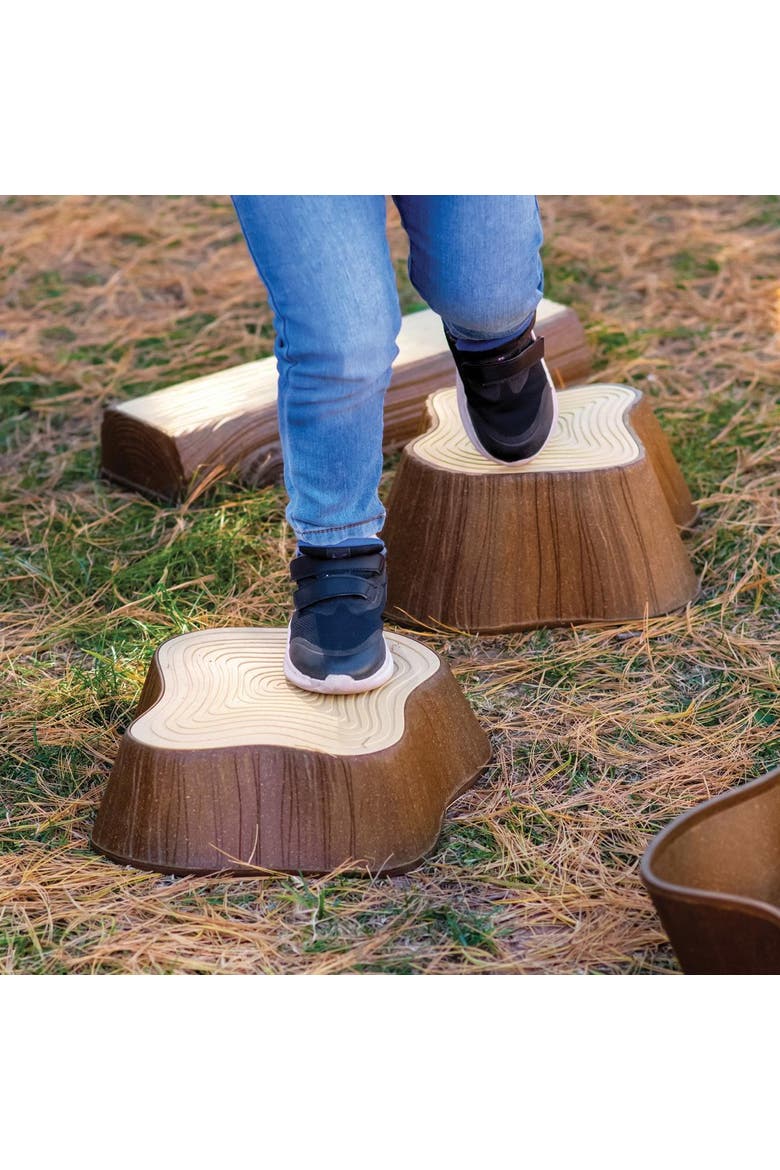 Timber Trail Stepping Logs Set - 16 Pieces, Alternate, color, Multicolored